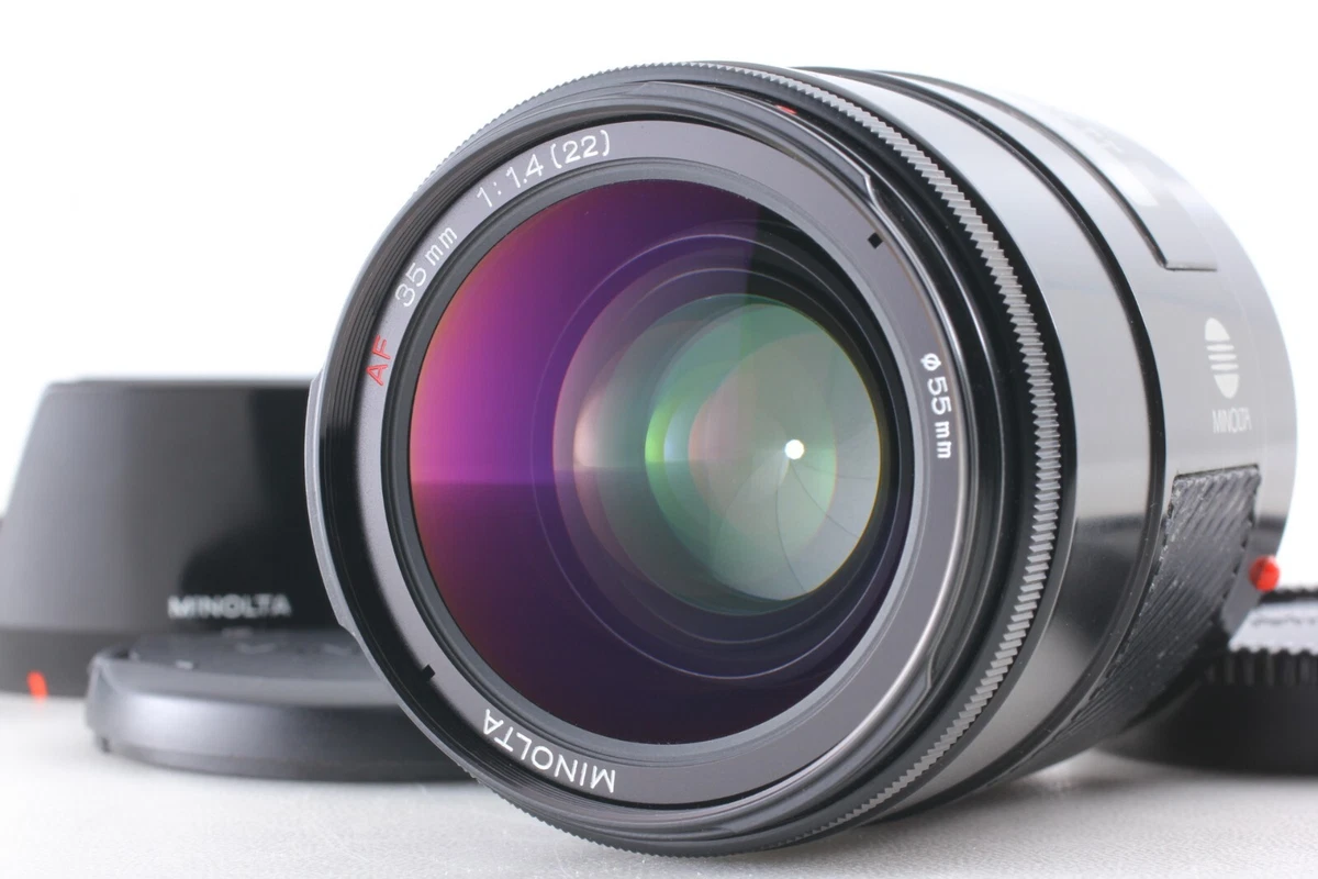 35mm Focal f/1.4 Camera Lenses for Minolta for sale | eBay