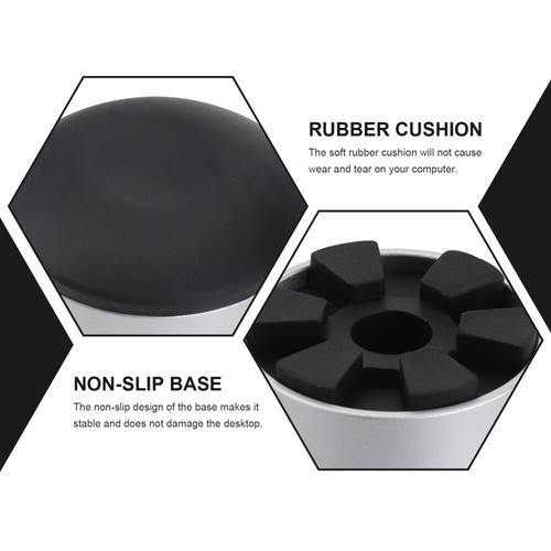 Computer Stand Cooling Pad Laptop Mat Portable Riser Holder Support Bracket - Afbeelding 12 van 12