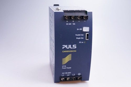 PULS Binary Power Supply CT10.241 Power Supply 3-Phase,24V,10A