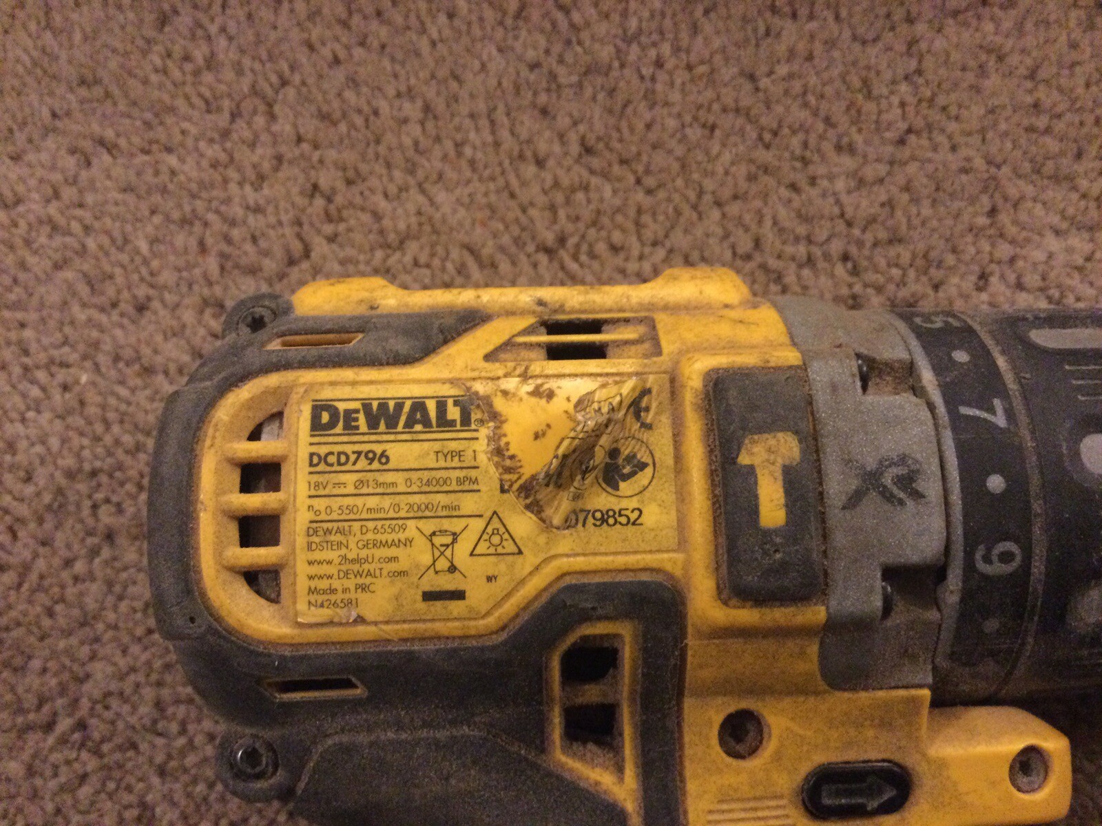 Dewalt multi tool 18v DCS355 / Dewalt 18v Drill DCD796 eBay