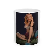 Betty Brosmer #221 (Vintage Female Icon) White Coffee Mug