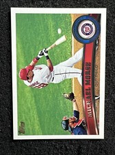 MICHAEL MORSE #518 2011 Topps Baseball QTY Washington Nationals