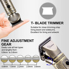 Hatteker 4In1 Cordless Hair Clipper for Men Hair Beard Trimmer Quiet Home Barber — photo 3