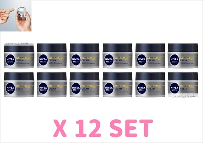NIVEA MEN ACTIVE AGE CREAM 5MEN'S CREAM ANTI-AGING CARE WHITENING JAPAN 50g X 12