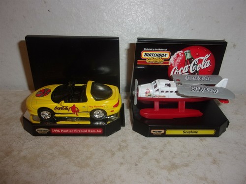 Matchbox Coca-Cola Seaplane and 1996 Pontiac Firebird Ram-Air - Picture 2 of 10