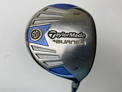 Taylormade 2007 Burner Steel 3 Fairway Wood 15* REAX 50g Ladies RH  display picture 1