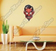 Cartoon Devil Demon Evil Satan Hell Wall Sticker Room Interior Decor 18"X25"
