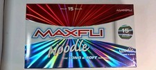 Maxfli Noodle Long  Soft Golf Balls 15 Balls New