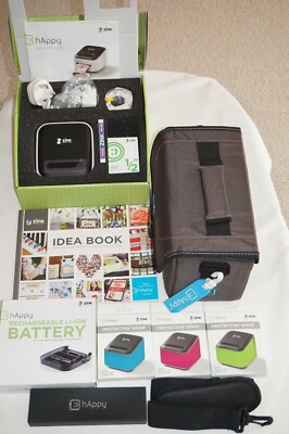 Brother /Zink hAppy /Tintenloser Drucker Smart App WLAN iOS Android - Mega Bundle