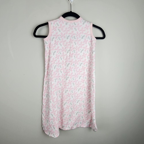 Paquete de 2 sacos de dormir rosa verde talla M 6-12 m Halo / Burt's Bees - Imagen 13 de 14