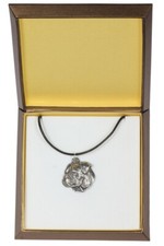 American Bulldog, American Bulldog - Dog Collar In Gift Box, Silver