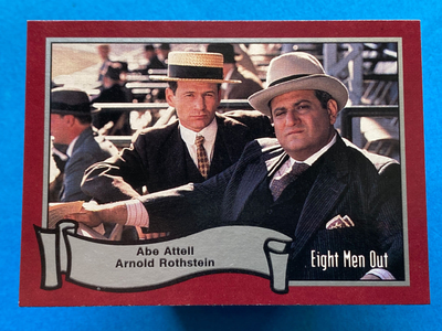 1988 Pacific Eight Men Out - Abe Attell, Arnold Rothstein #28 (RC