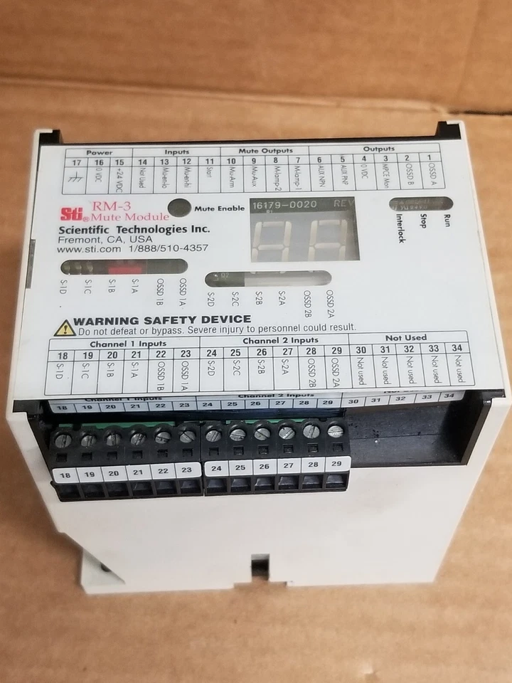 Scientific Technologies RM-3-HA1 Mute Module RM-3 Control Accessory - Image 3 of 4