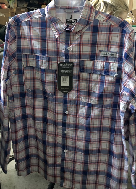 Habit Premier Long Sleeve Fishing Shirt 