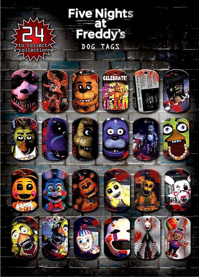 希少　ファイブナイツアットフレディーズ ドッグタグ Amazon.com: Funko Five Nights At Freddy's Blind Bag Dog Tag