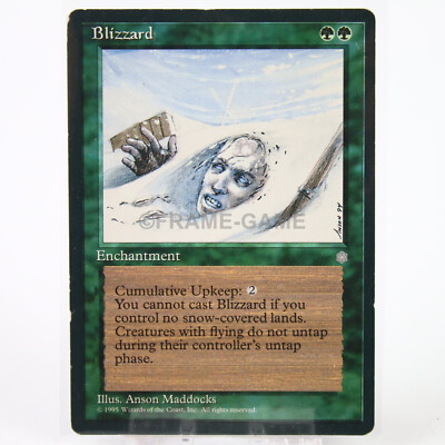 MTG Magic the Gathering TCG Blizzard Eiszeit