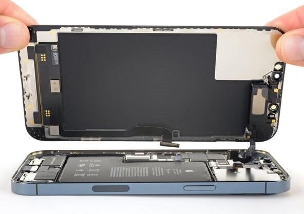 Repuesto Pantalla Original IPhone IPHONE 12 ÉCRAN  SOFT OLED  TACTILE CADRE ORIGINAL GLS Cristal IPhone 12