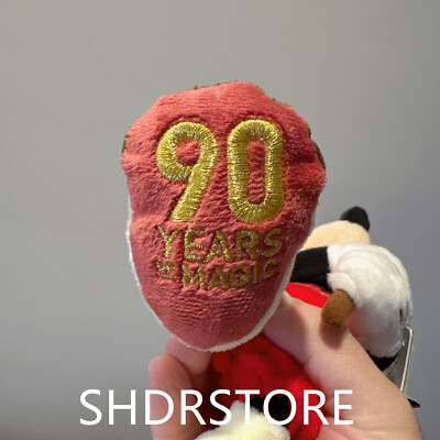 Japan Disney Store NWT Mickey mouse 90 anniversary plush canine