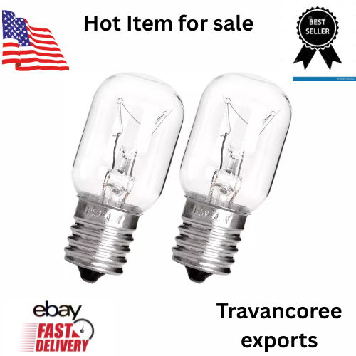 Microwave Light Bulb 125V 40W for Whirlpool GE Under Hood Replacement