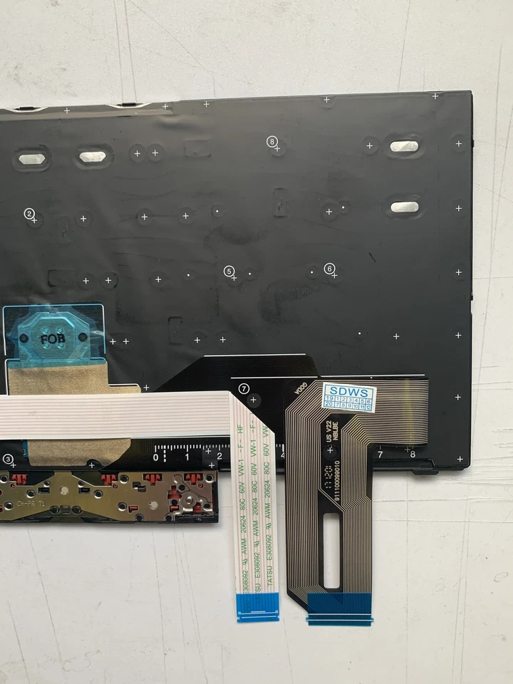 For Lenovo Thinkpad E480 E485 E490 L480 L490 T480S T490 T495 L390 US keyboard - Image 3 of 4