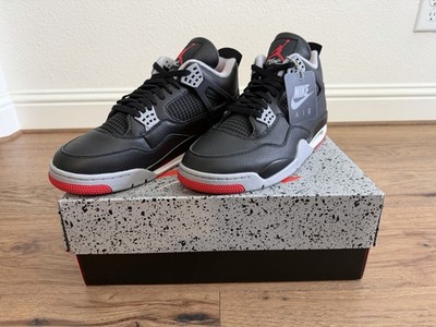 Size 12 - Air Jordan 4 Retro Bred Reimagined Deadstock
