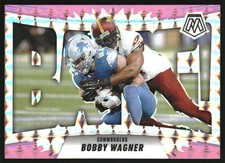 2025 Panini Mosaic Bang Mosaic Pink Fluorescent #11 Bobby Wagner - FB