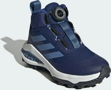 UK size kids 1 - adidas fortarun boa all terrain boots hiking winer walking navy