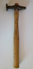 Vintage Auto Body Fender Repair Picking Pecking Hammer Wood Handle