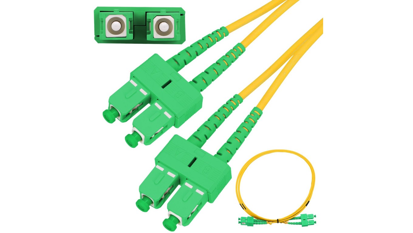 Patchcord Singlemode, Duplex, G657A, 3mm, 2m EX.1490