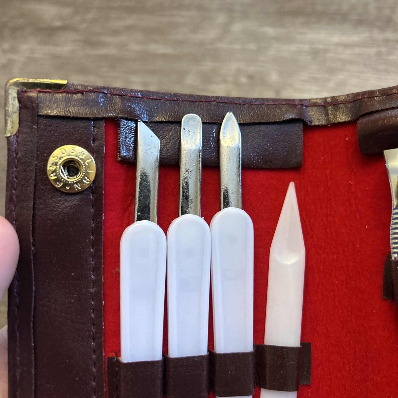 Vintage Chicago CTA Train Manicure Set