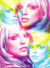 Britney Spears 2000's Color Poster