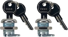 2 Pack Keyed Alike Truck Tool Box Locks With Keys - Replacement Pickup Toolbox 2 Pack Keyed Alike Truck Tool Box Locks With Keys - Replacement Pickup Toolbox