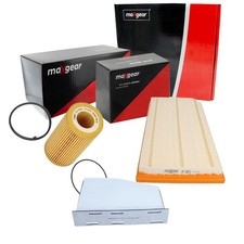 MAXGEAR POLLENFILTER + LUFTFILTER + ÖLFILTER PAKET passend für VW Scirocco 3