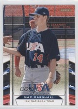 2013 Panini USA Baseball Box Set Mac Marshall #35 3d5