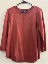 Women s Cable Gauge Pink Button up sweater medium