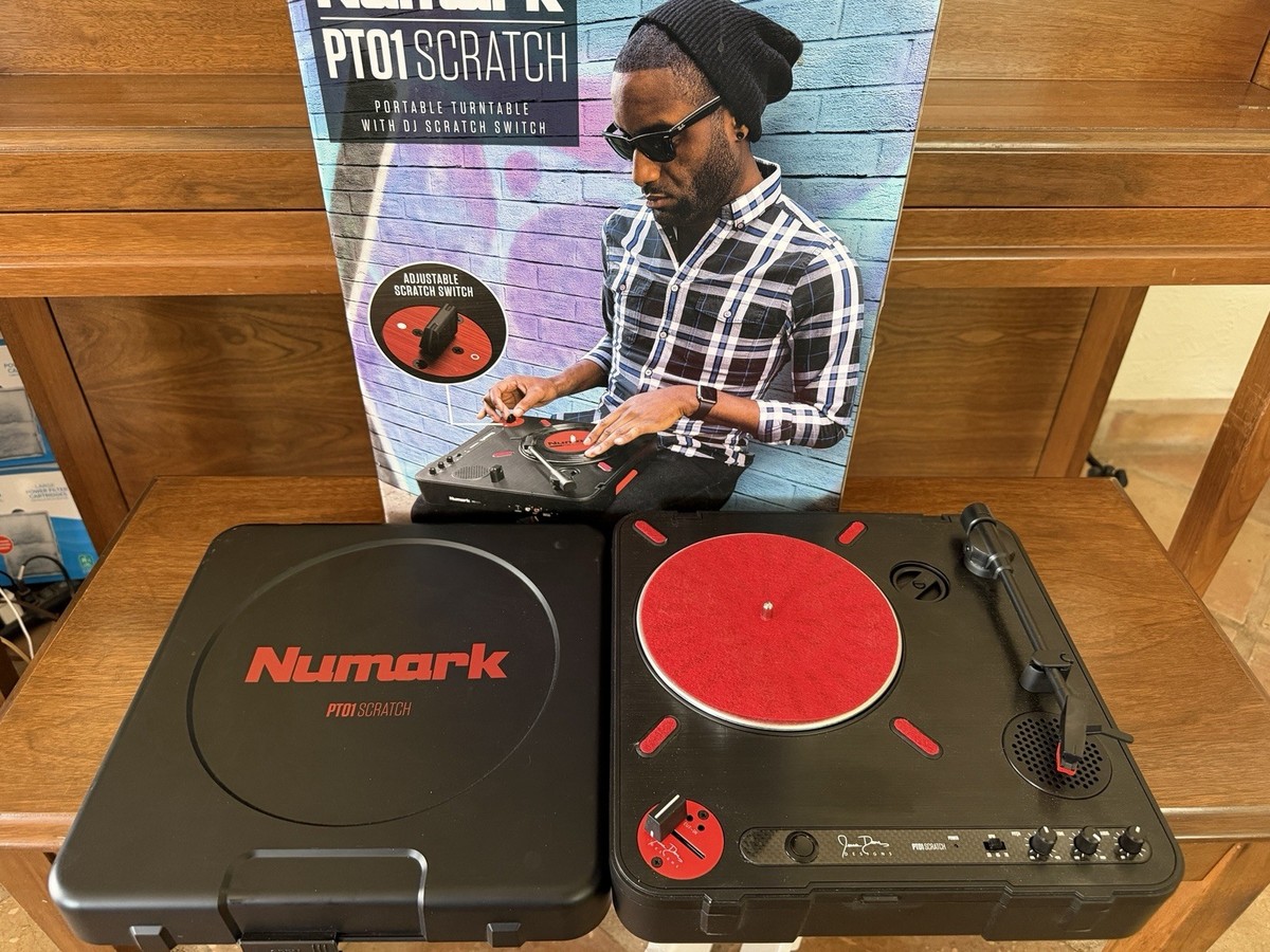 Numark PT01 Scratch Turntable with UPGRADES | eBay