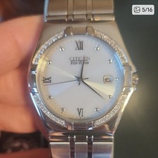 Orologio Citizen Eco-Drive Diamond E110-S002732 unisex 38,5 mm, vendita al dettaglio $475