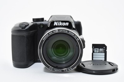 Nikon Coolpix B500 Kompaktkamera 40x optischer Zoom schwarz getestet funktion...