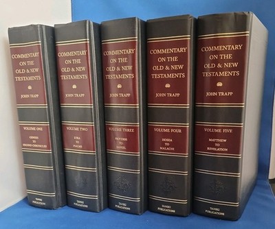 John Trapp: Commentary on the Old & New Testaments - 5 vol set - Tanski Pub's 