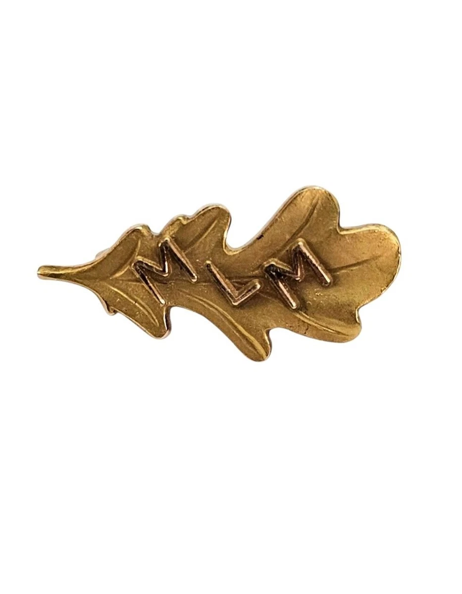 Broche Vintage American Nature Association 10K Or Rempli - Épingle De Revers, Années 1950