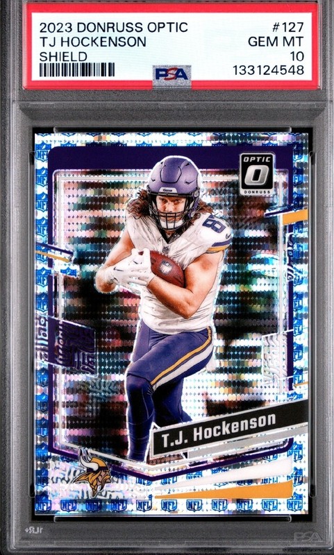 2023 Donruss Optic T.J. Hockinson Shield PSA 10