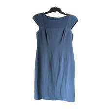 Adrianna Papell Women’s Classic Scoop Neck Sheath Dress Knee Length Size 12 Chic