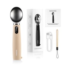 Heated Ice Cream Scoop Rechargeable Electric ...