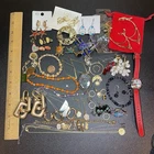 Vintage Costume Jewelry Lot pins brooches bracelets variety, earrings wearable