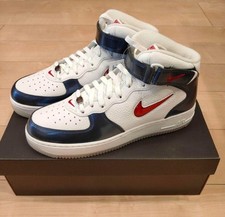 Men 9.5US Nike Air Force 1 Mid Qs Independence Day