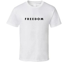Freedom Charlie Kirk White T Shirt