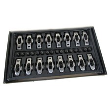 Revolution Rocker Arm Kit 6306-16 1.6 716 In. Stainless Full Roller For Sbf