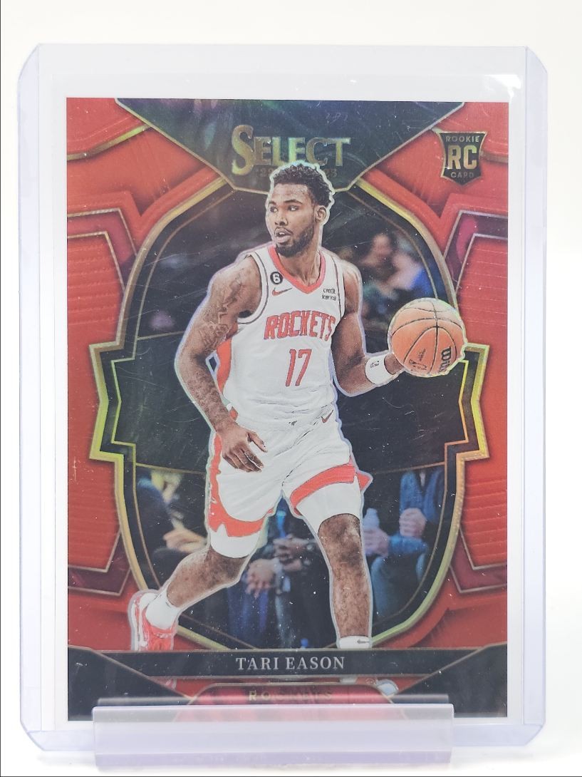 TARI EASON 2022-23 SELECT CONCOURSE ROOKIE RED PRIZM ROCKETS RC /199 Q3249