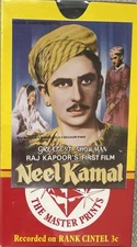 NEEL KAMAL  1947 B W VHS Classic Hindi Movie Raj Kapoor , Madhubala , Begum Para