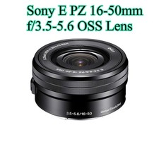 Sony E PZ 3.5-5.6 OSS Lens/16-50mm f for Sony E-Mount Cameras Black